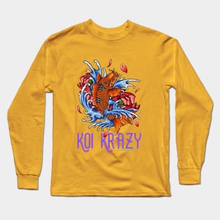 Japanese Koi Fish  has a cult following Long Sleeve T-Shirt